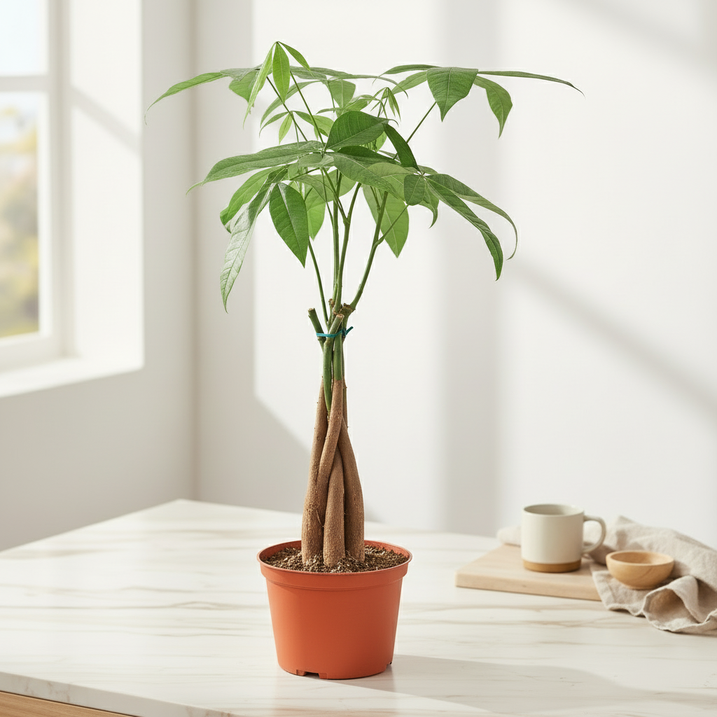 Money Tree 'Guiana Chestnut' Pachira Braid