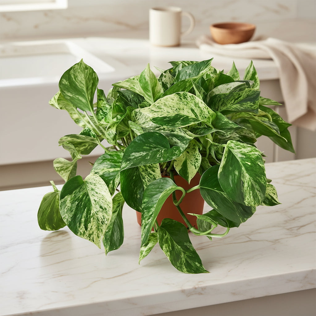 Pothos 'Marble Queen'