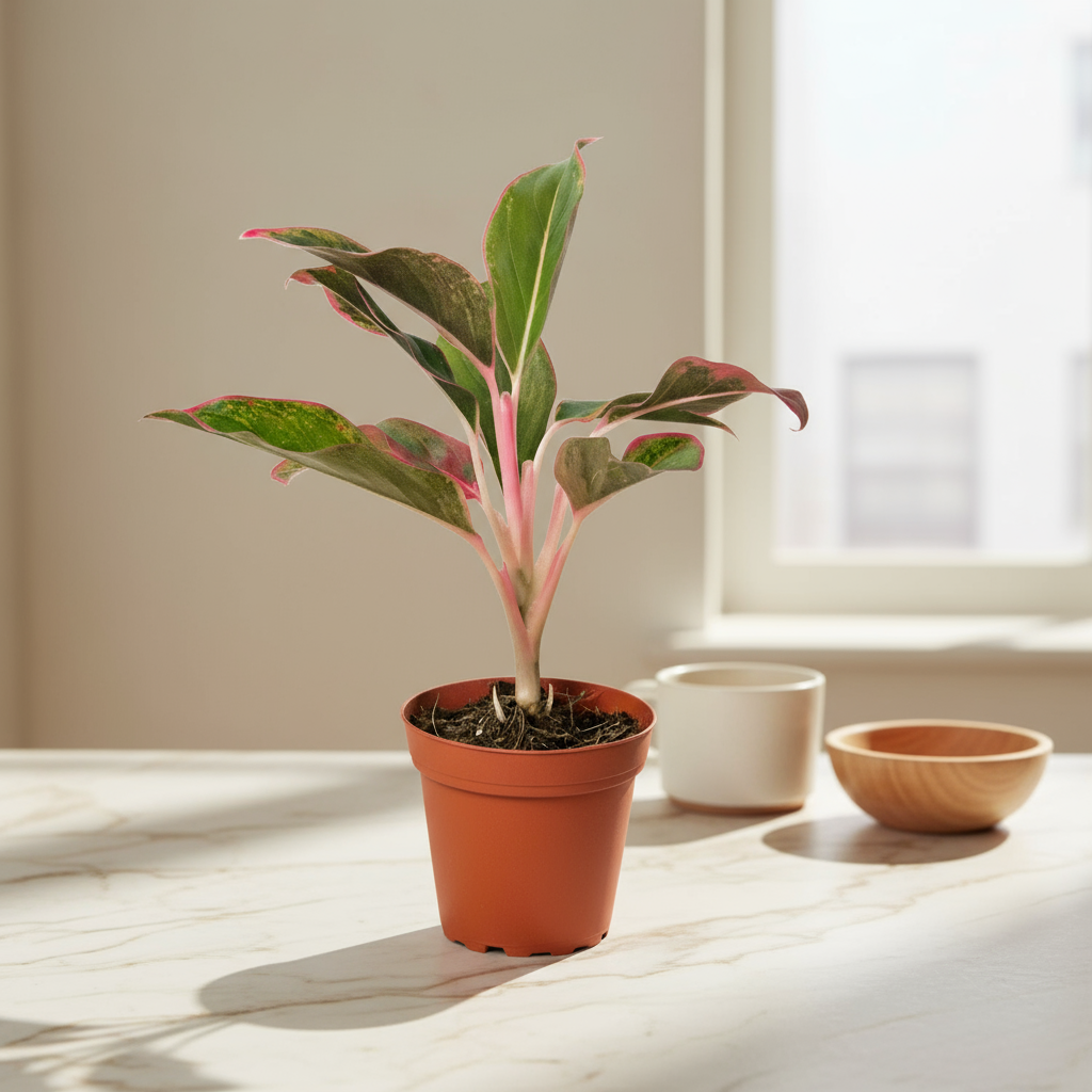 Chinese Evergreen Red Siam