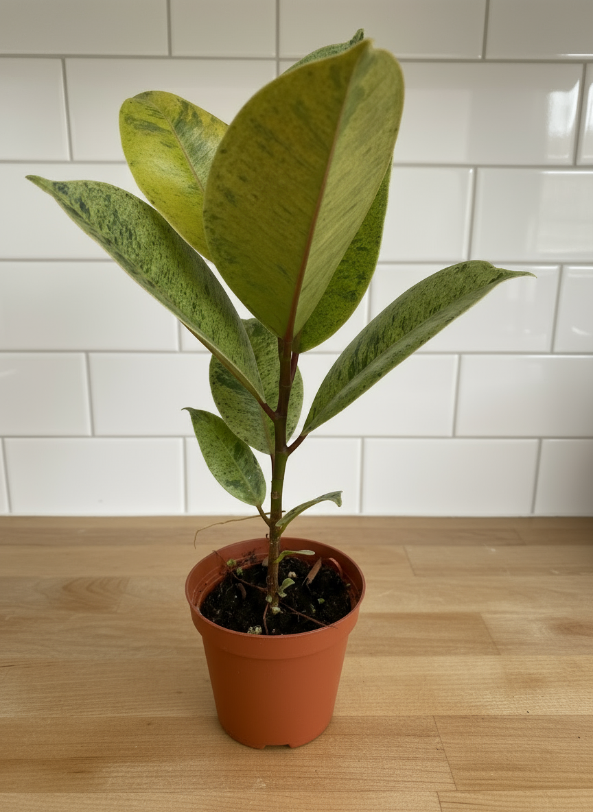 Ficus 'Shivereana' (Moonshine)